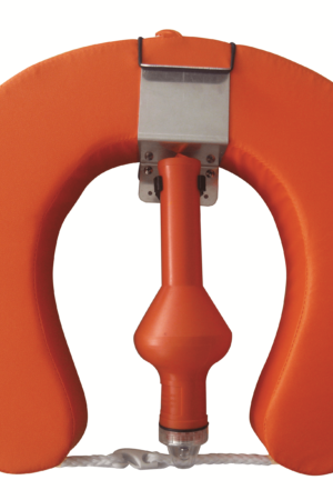 Complete Horseshoe Set Buoy Bkt & Light Orange