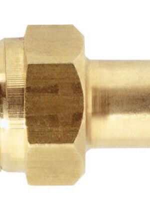Waveline Universal Straight Brass Adapter 3/8"