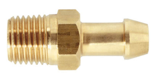 Waveline Universal Straight Brass Adapter 3/8"