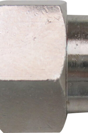 Waveline Honda 1/4" Male NPT tank connector Nickel plated brass