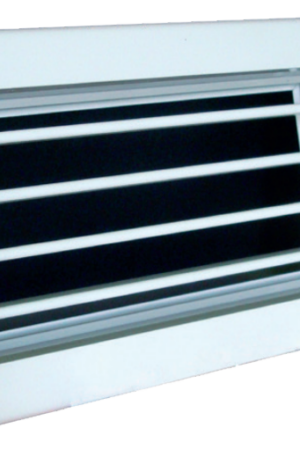 White Aluminum Supply Air Grille 250x100 (10x4")