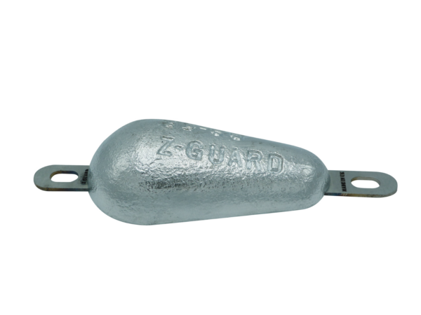 Zinc Pear shaped Hull Anode 2.1 Kgs Nominal Net Weight