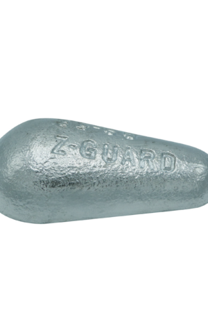 Zinc Pear shaped Hull Anode 2.1 Kgs Nominal Net Weight