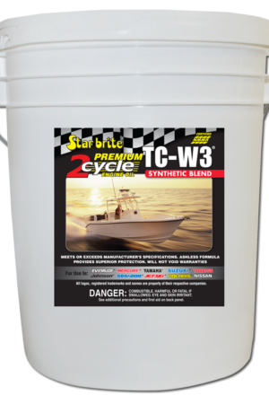 Premium 2-Cycle Synthetic Blend Engine Oil TC-W3®-18.92L