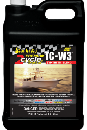 Premium 2-Cycle Synthetic Blend Engine Oil TC-W3®-9.5L