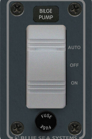 Contura Water Resistant 12V DC Panel - Bilge Pump Control