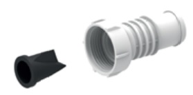 1" & 1-1/8“ Straight Outlet with NRV