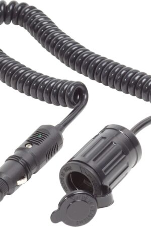 12 Volt Plug with Single Extension Socket