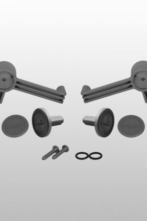LARGE HANDLES CRISTAL HATCH (X2)