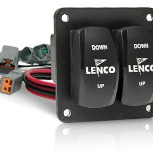 Lenco Electric Trim Tabs Double Rocker Switch