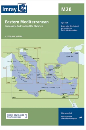Imray Chart M20 Eastern Mediterranean