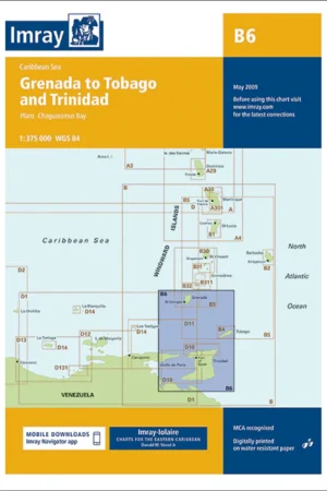 Imray Chart B6 Grenada to Tobago and Trinidad
