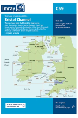 Imray Chart C59 Bristol Channel