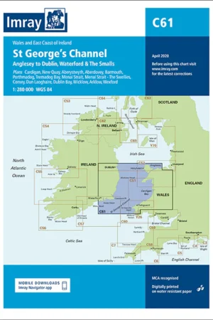 Imray Chart C61 St George's Channel