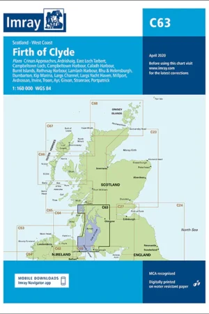 Imray Chart C63 Firth of Clyde
