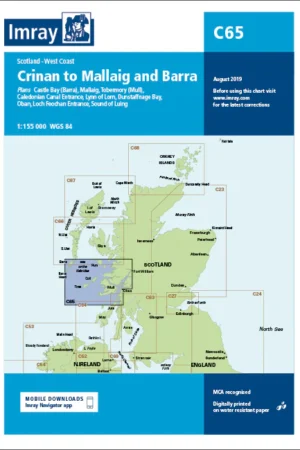 Imray Chart C65 Crinan to Mallaig and Barra