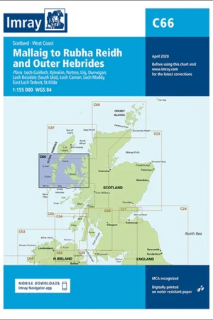 Imray Chart C66 Mallaig to Rudha Reidh and Outer Hebrides
