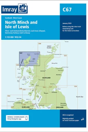 Imray Chart C67 North Minch and Isle of Lewis