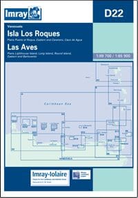 Imray Chart D22 Isla los Roques and Isla de Aves