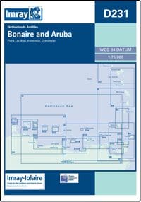 Imray Chart D231 Bonaire and Aruba