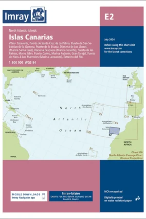 Imray Chart E2 Islas Canarias